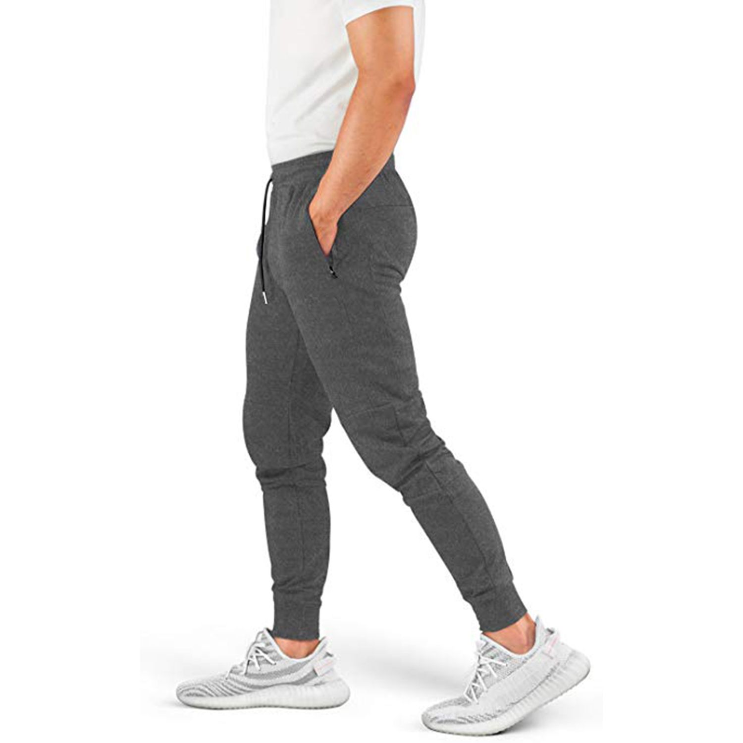 Slim-Fit Sweatpants / Joggers for Man - Deep Gray - BW-5058