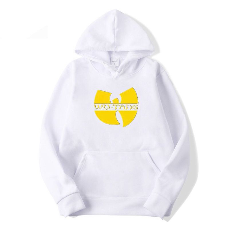 Letter Wu Tang print Hoodie Fashion  Hop Band Logo Design Hoodies Fashion Hooded Long Sleeve Sweatshirt Rap Music Hoody Tops