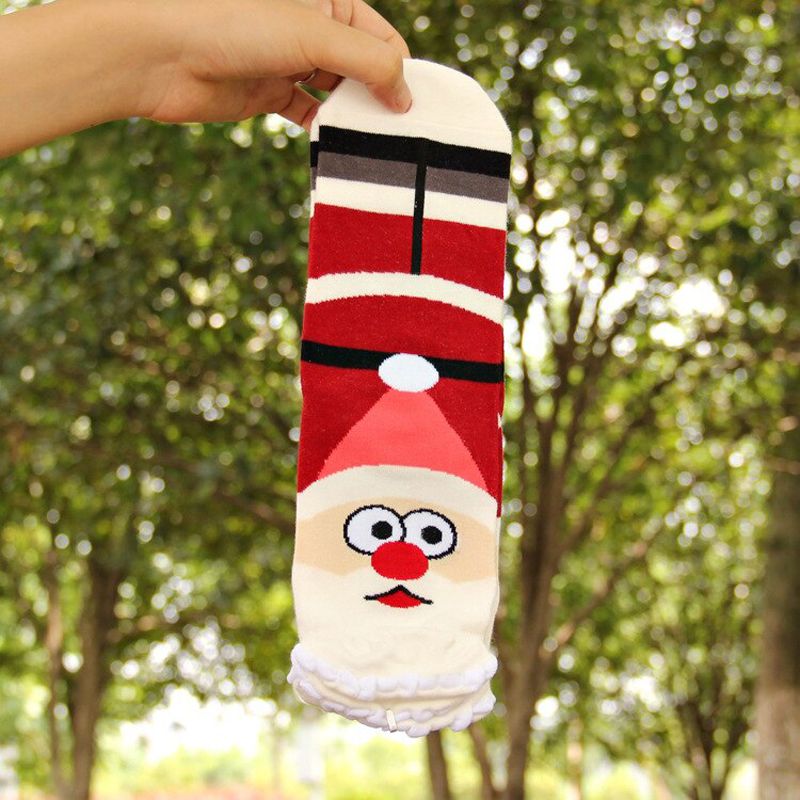 Hot!! 3D animals style striped fashion cartoon socks women 3D cat footprints Cute Cotton Socks floor meias socks