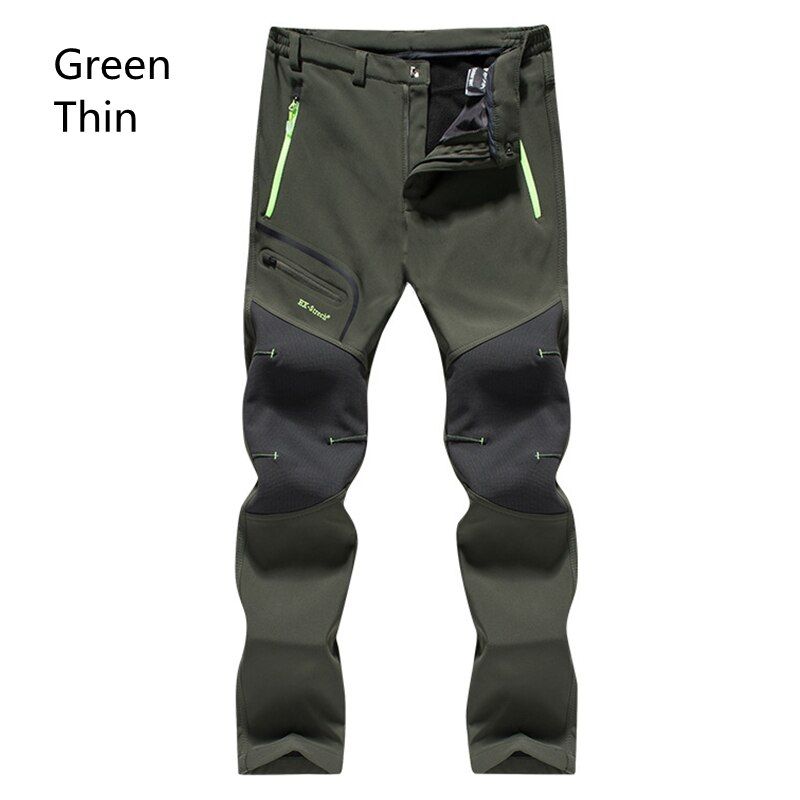 Autumn Winter Men Travel Pant Outdoor Camping Fishing Long Pants Male Casual Warm Waterproof Trousers Sports Hiking Cargo Pants