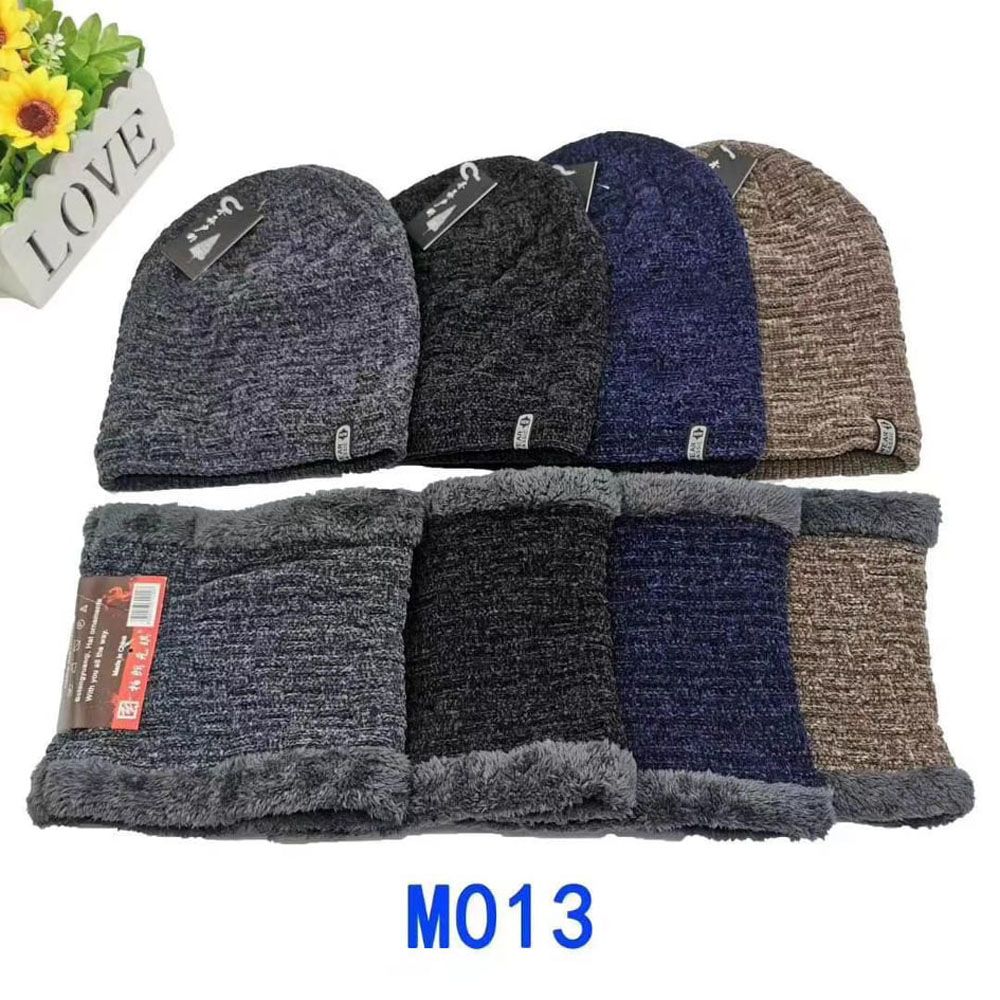 1Set China Winter Fashion Warm Hat Mens Knitting Cap Hat Man Beanie Hat Cap Skullies toucas Elastic Beanies Drop Shipping Balaclava