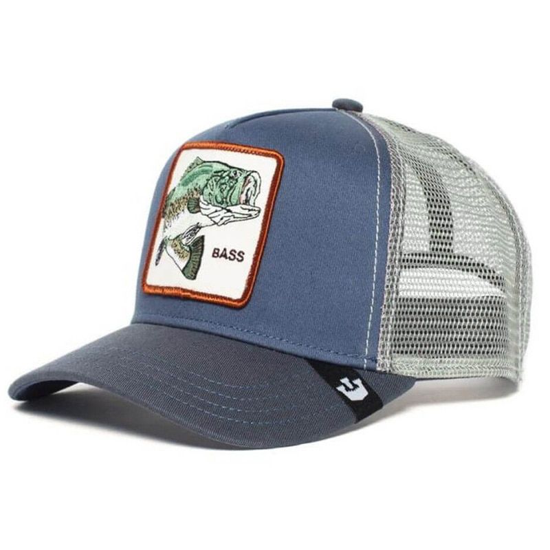 1pc Tiger Mesh Cap Summer Brand Baseball Cap Anime Gorilla King Trucker Hat Dad Hat Net Snapback Women Men