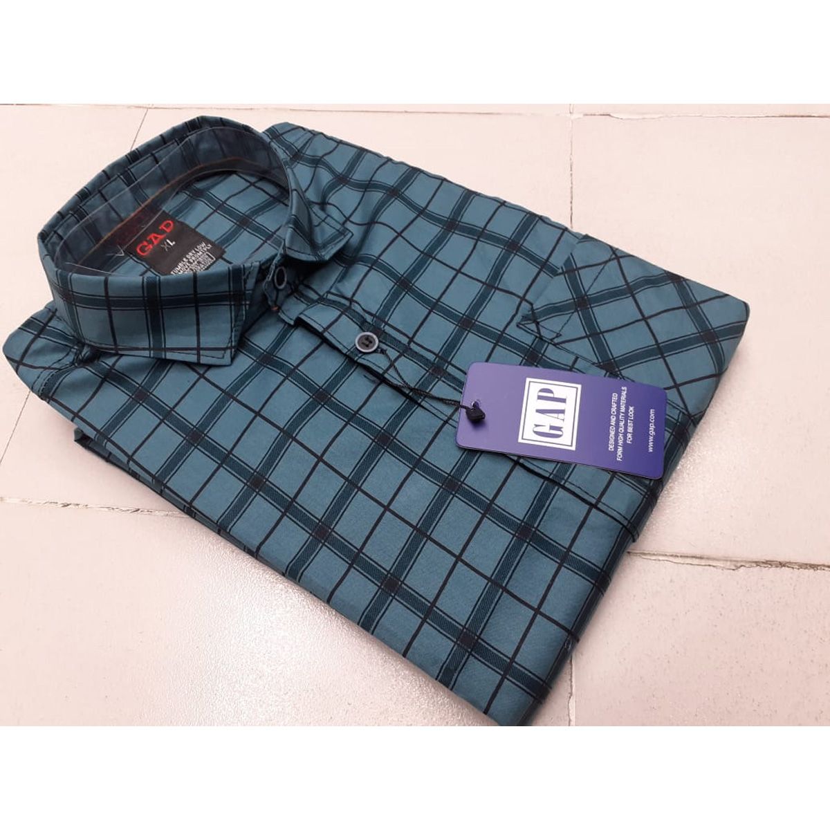Long Sleeve Cotton Casual Shirt for Men