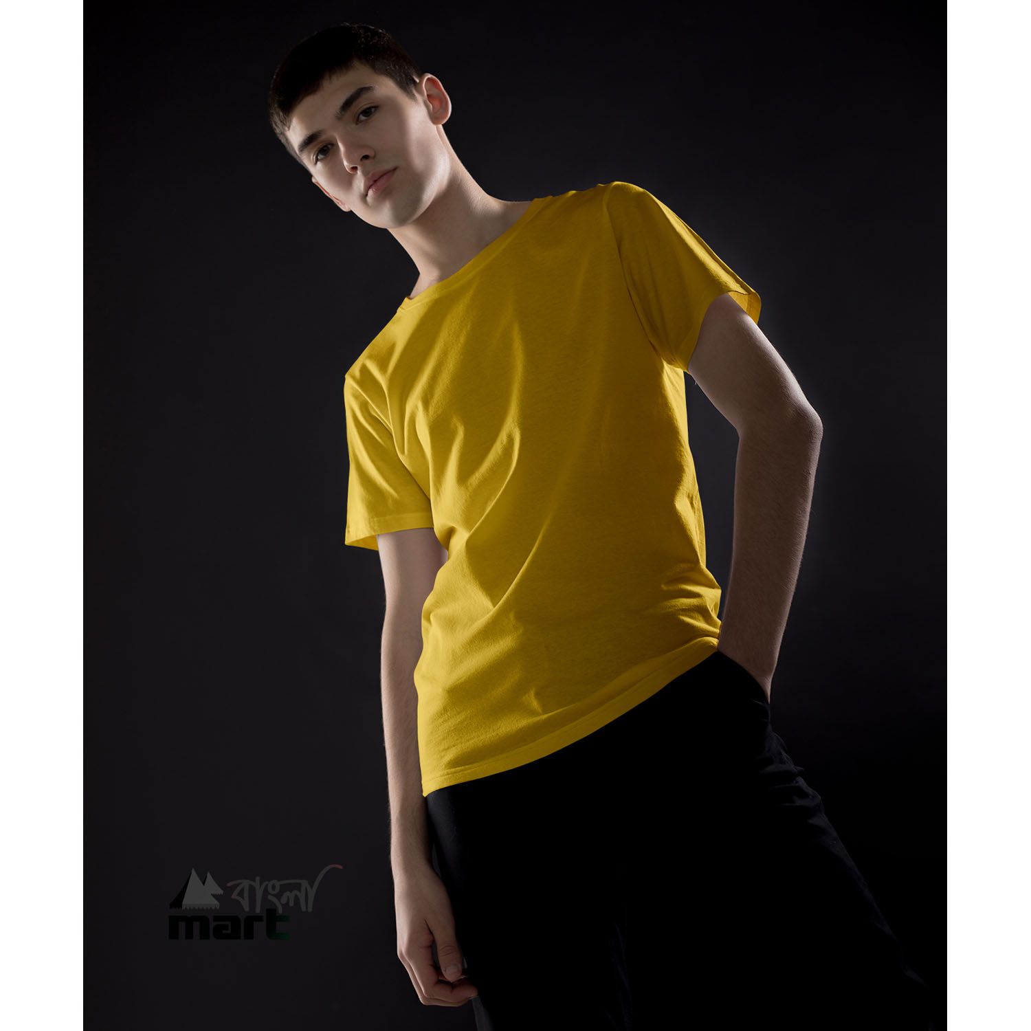 Bangla Mart Solid Color Jersey Tshirt