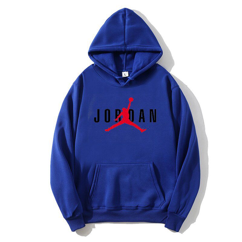 Brand Jordanes Hoodie Sweatshirt Men's Women's Fall/Winter Fleece Hoodie Men Pullover Fashion Casual Hooded Coat