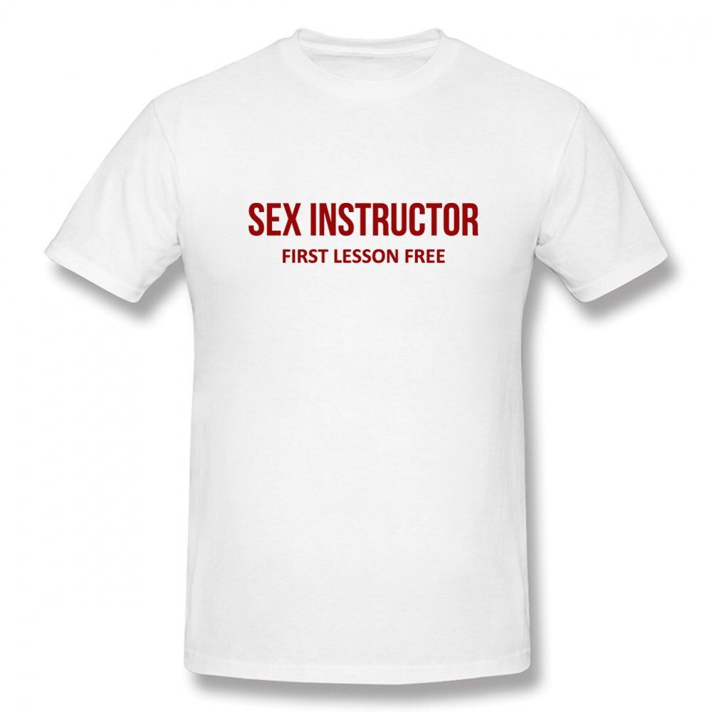 Instructor Funny Creative Mens Men T Shirt Novelty Short Sleeve O Neck Cotton Casual T-shirt Top Tee