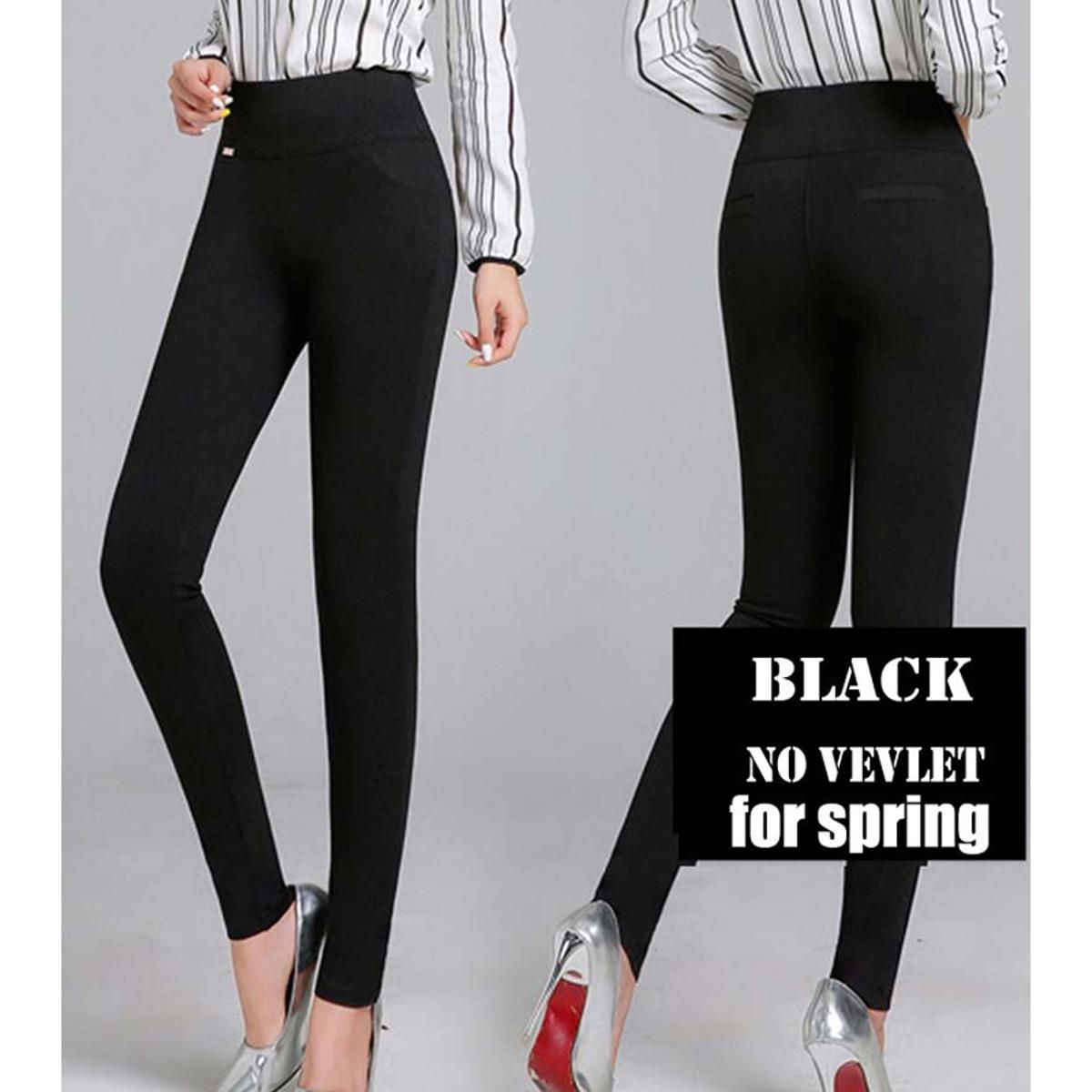 pencil pants capris women summer style high waist elastic skinny pants female trousers woman pantalon femme