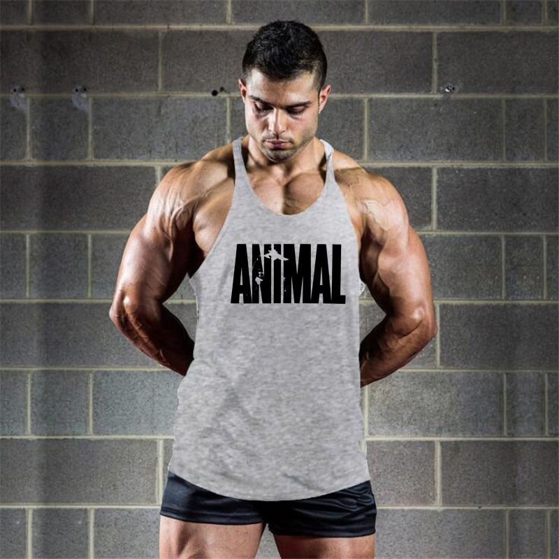 Brand gym clothing  muscle singlet canotte bodybuilding stringer top men fitness shirt muscle guys sleeveless vest Tanktop