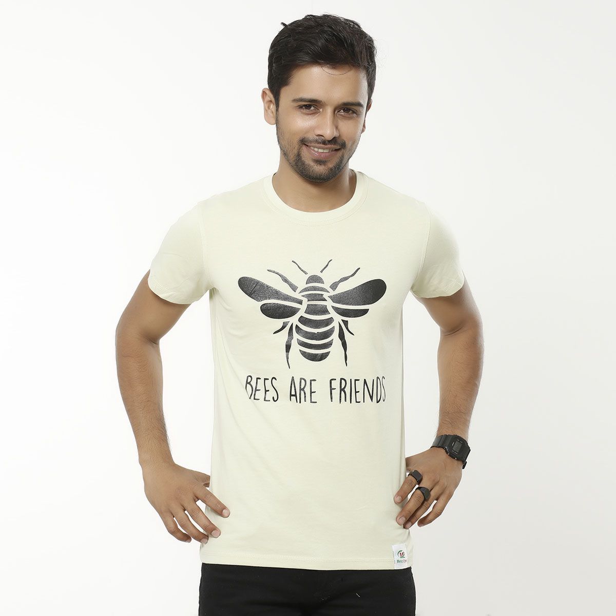 Cotton Half Sleeve T-Shirt For Men