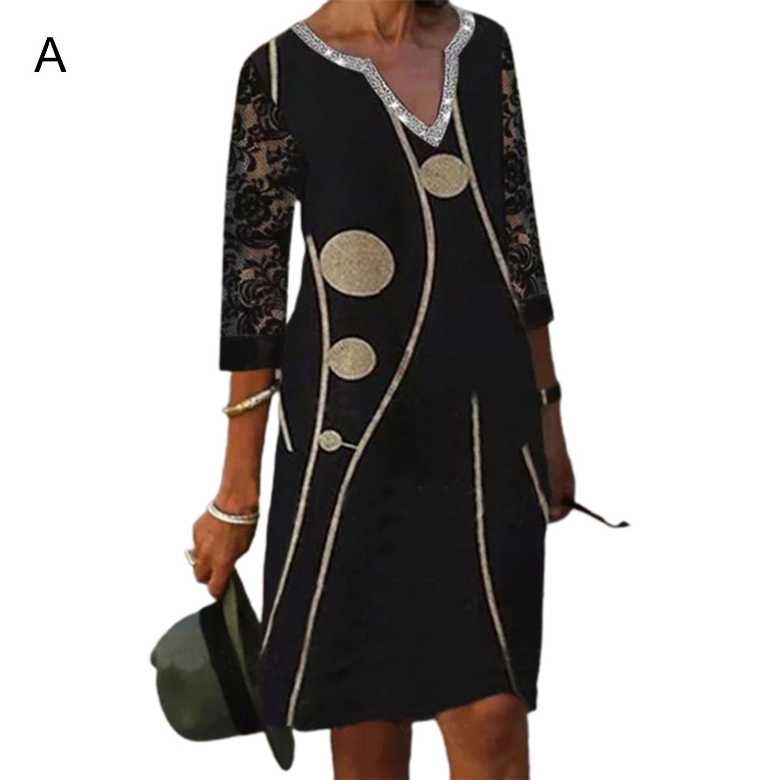 Women Dress Knee Length Wear-resistant Women Dress