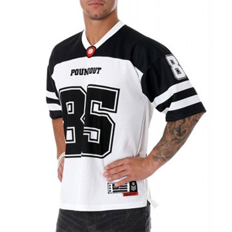 Men tshirt Quick Dry Breathable T-shirts men Soccer Jersey Shirt sports Loose Bodybuildi t-shirt Size M-XXL