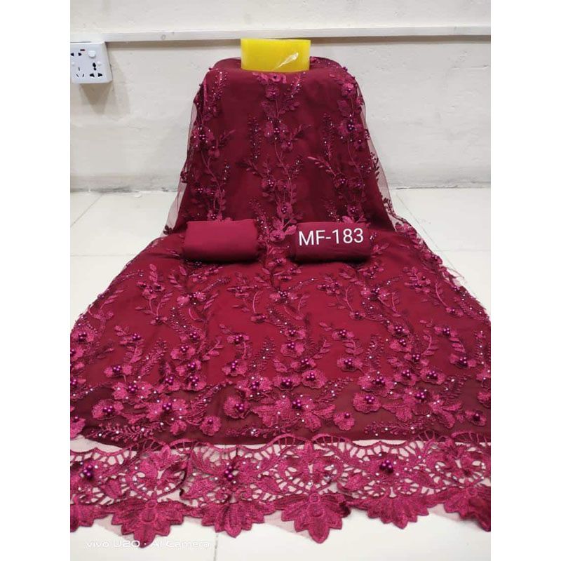 Unstitched Georgette Salwar Kameez Four Piece For Women Collection