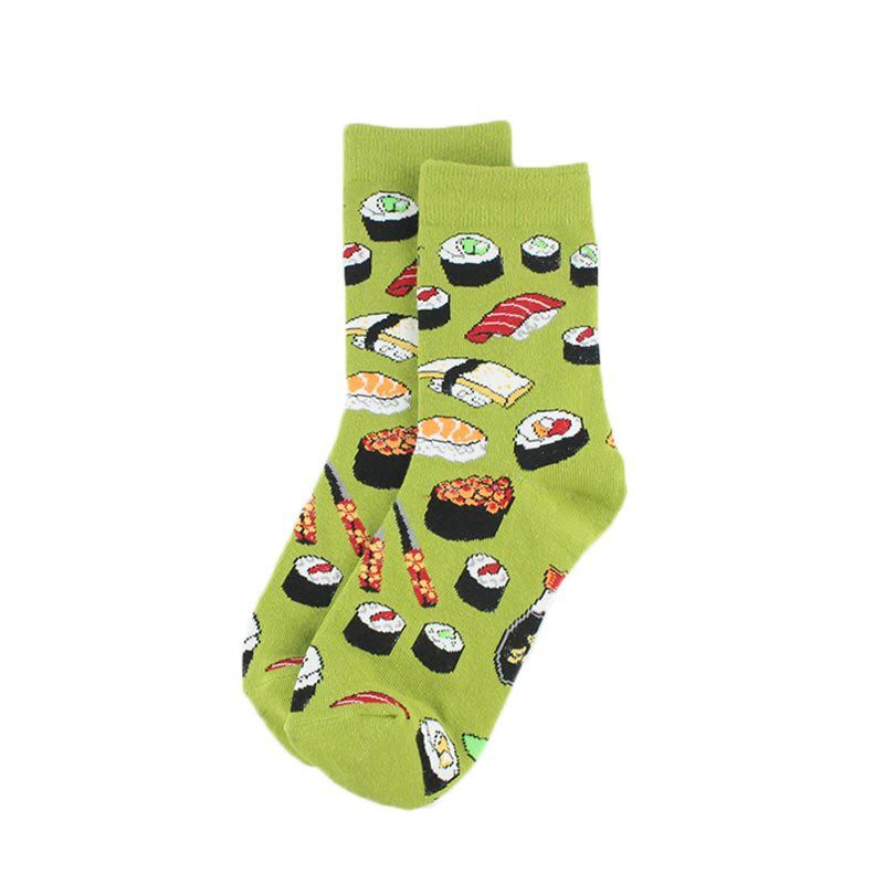 [COSPLACOOL]Harajuku Animal Funny Socks Food Pizza Cute Socks Women Divertidos Ice Cream Creative Sokken Crazy Chaussette Femme