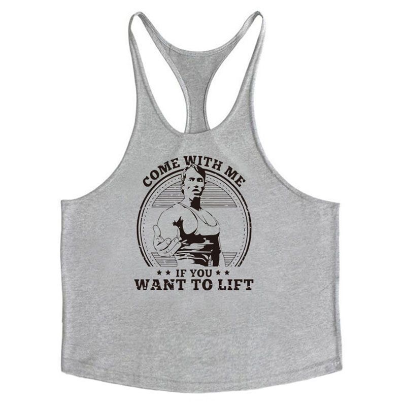 Muscle guys Gym Stringer TaTops Mens Sleeveless Shirt tanktops Bodybuilding and Fitness Men's Gyms Singlets workout Clothes