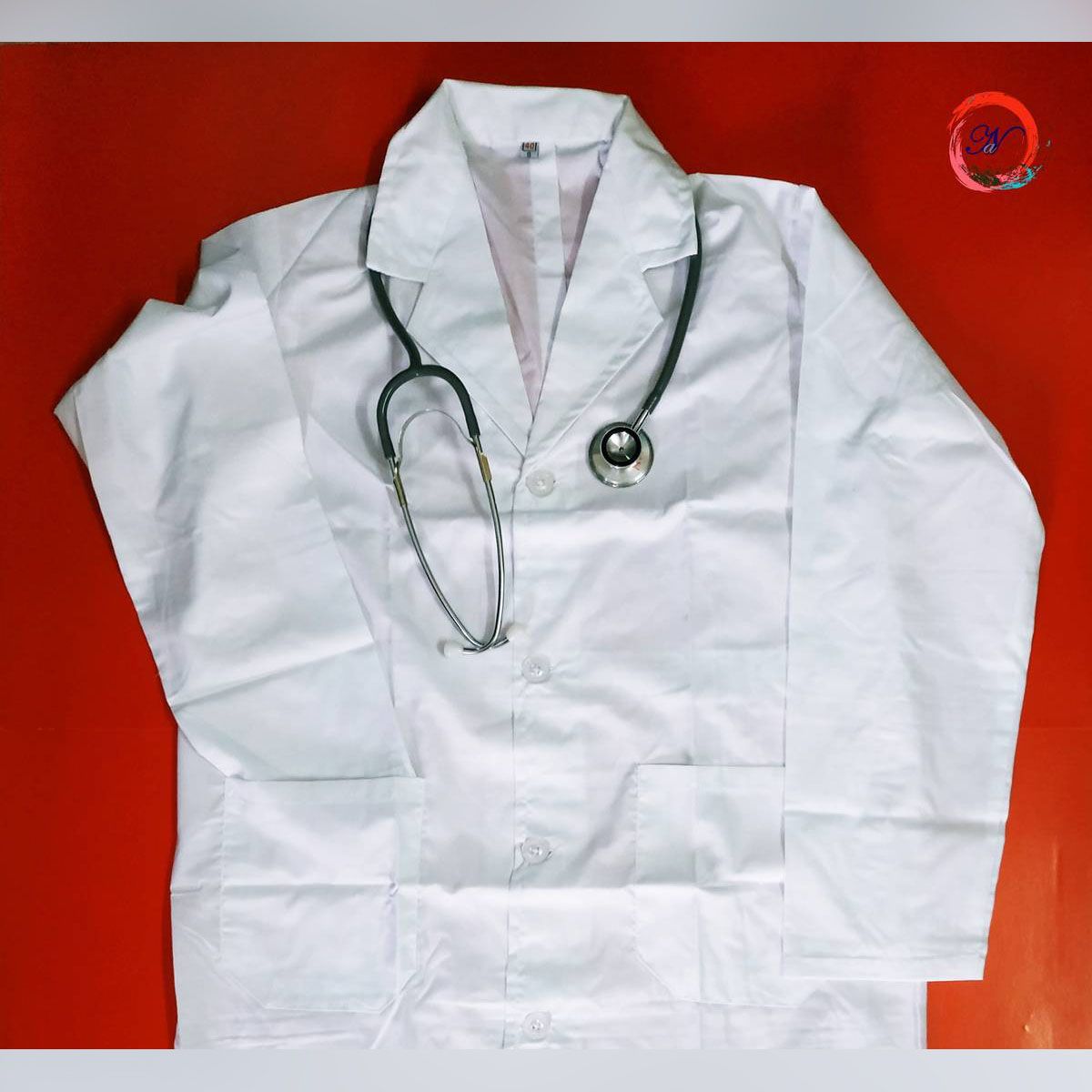 Male Doctor Medical Apron/Brother Medical Apron/Male Student's Apron (Export Quality)
