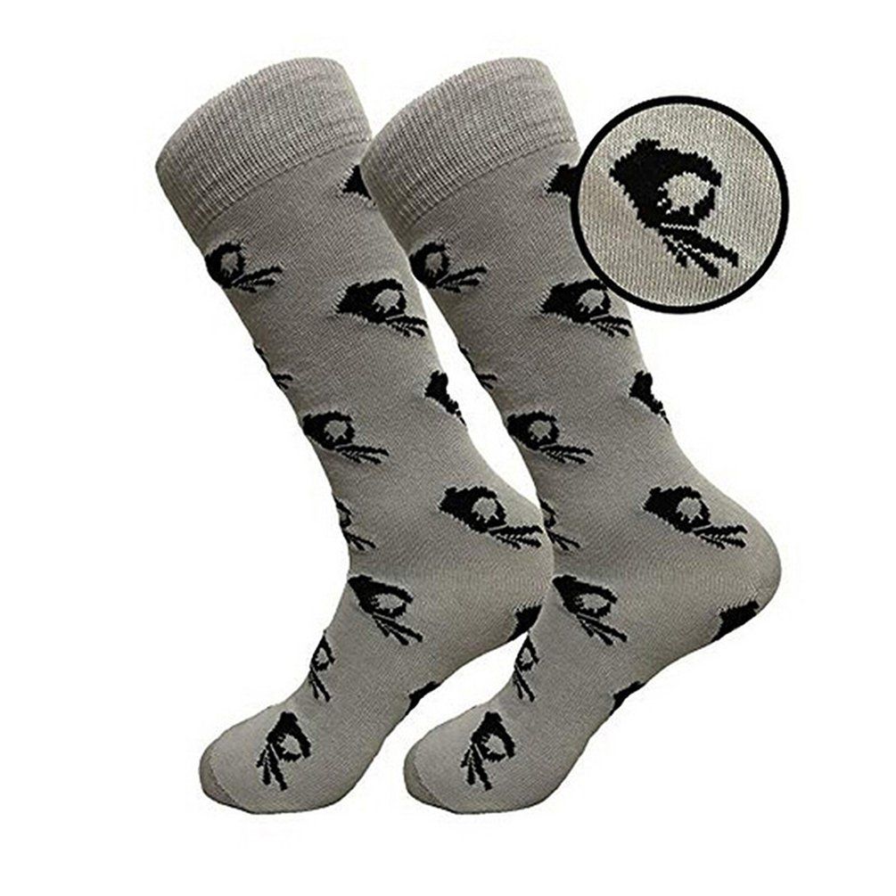 UniOk Gesture Socks Crazy Novelty Printed Socks Casual Sports Cotton Socks