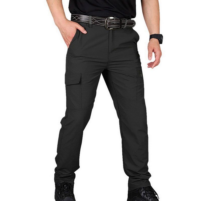 Long Cargo Pants Work Trousers for Men Casual Men Fashion Color Block Multi Pockets Sports