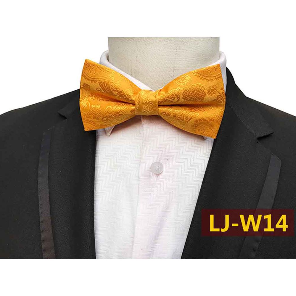 Men's Bowtie Formal Commercial Paisley Bow Tie Polyester Neckties Business Floral Vintage Wedding Ties Fashion Classic