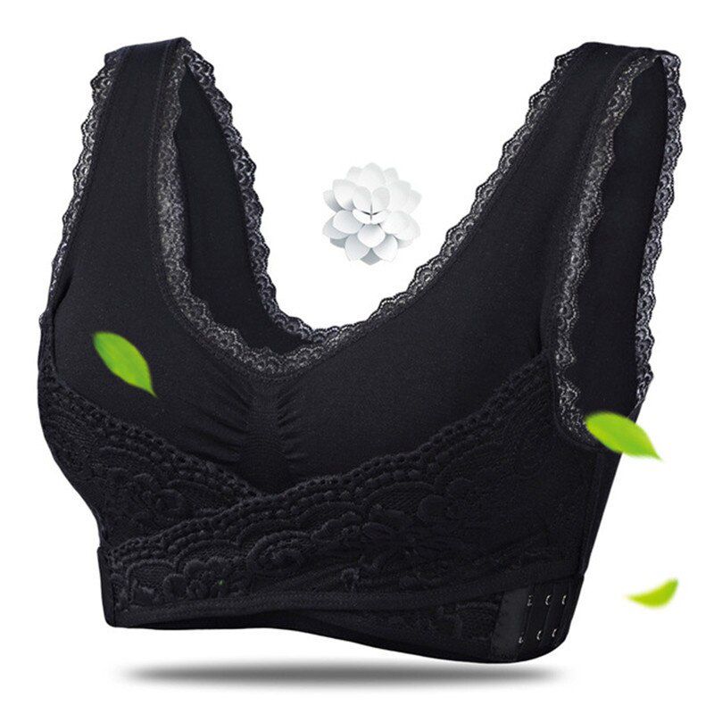 Women Bra Solid Breathable Seamless Fitness Wire Free Bralette Full Cup Push Up Gather Bralette BH with Padded for Women