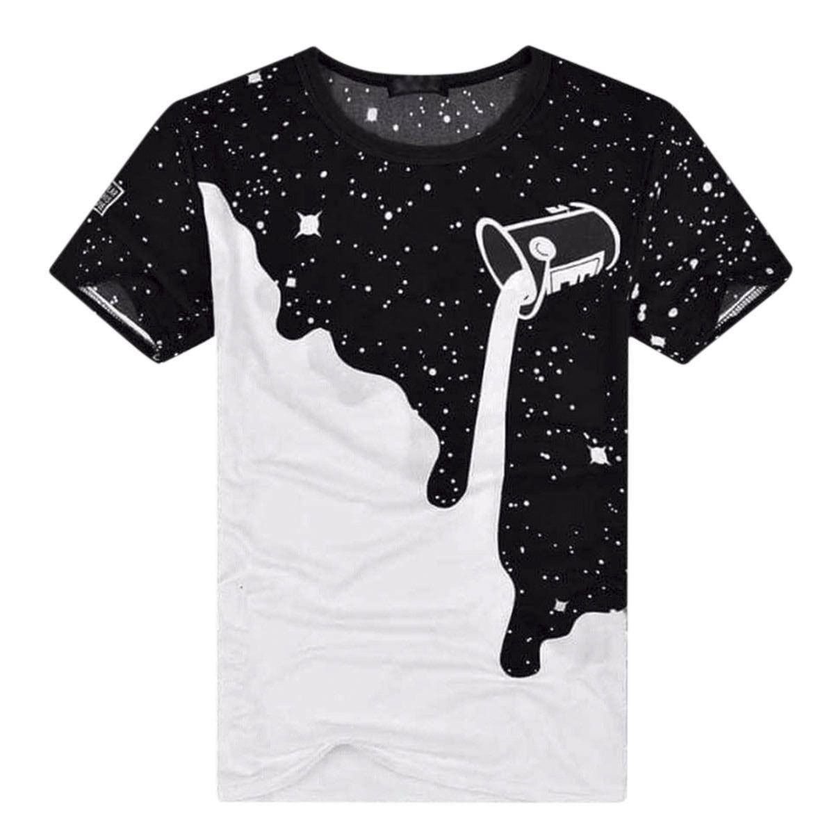 Cotton Casual T-shirt for Men - White