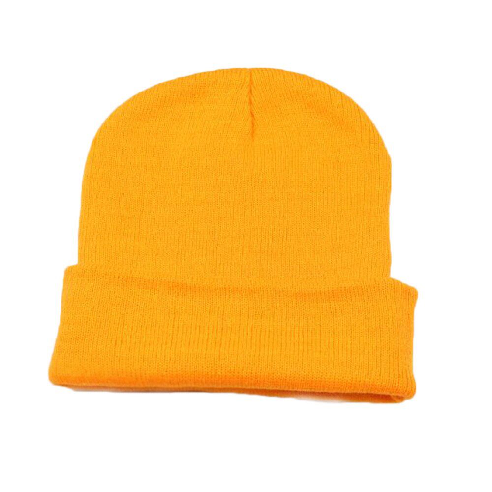 Nice Men Women Knitted Hat Beanie Skullcap Sailor Cap Cuff Retro Soft Unisex Elastic Warm Winter Ski Beanie Hat