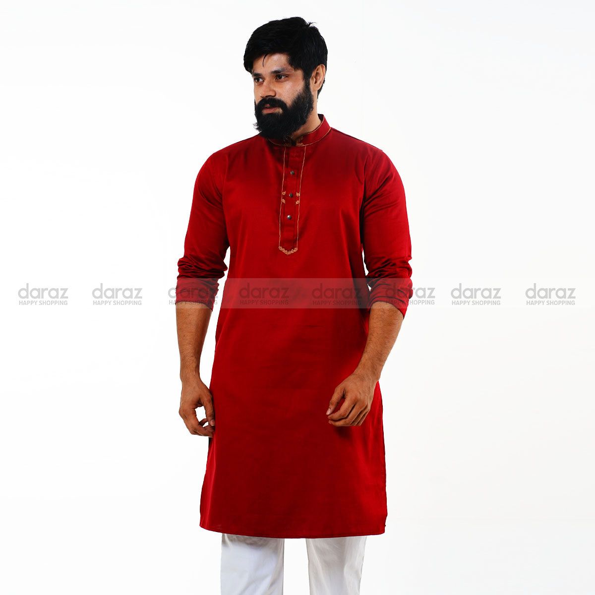 Premium Quality Stylish Semi Long Panjabi For Man
