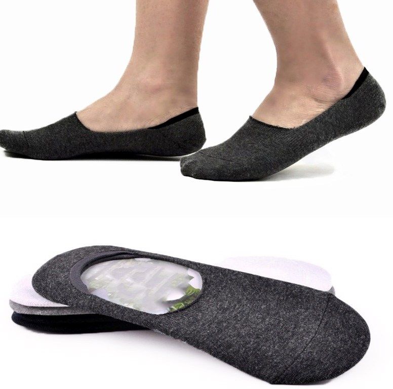 2 pair Men No Show Low Cut Loafer Sock