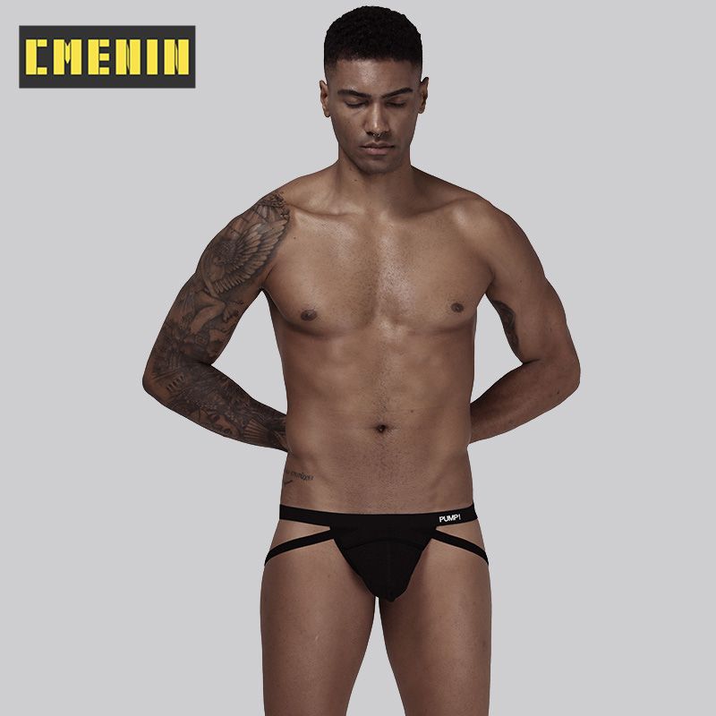 CMENIN 1pcs (1 Pieces) PUMP G String Men Underwear Jockstrap Brand LOGO  Mens Underwear 2021 New PU043
