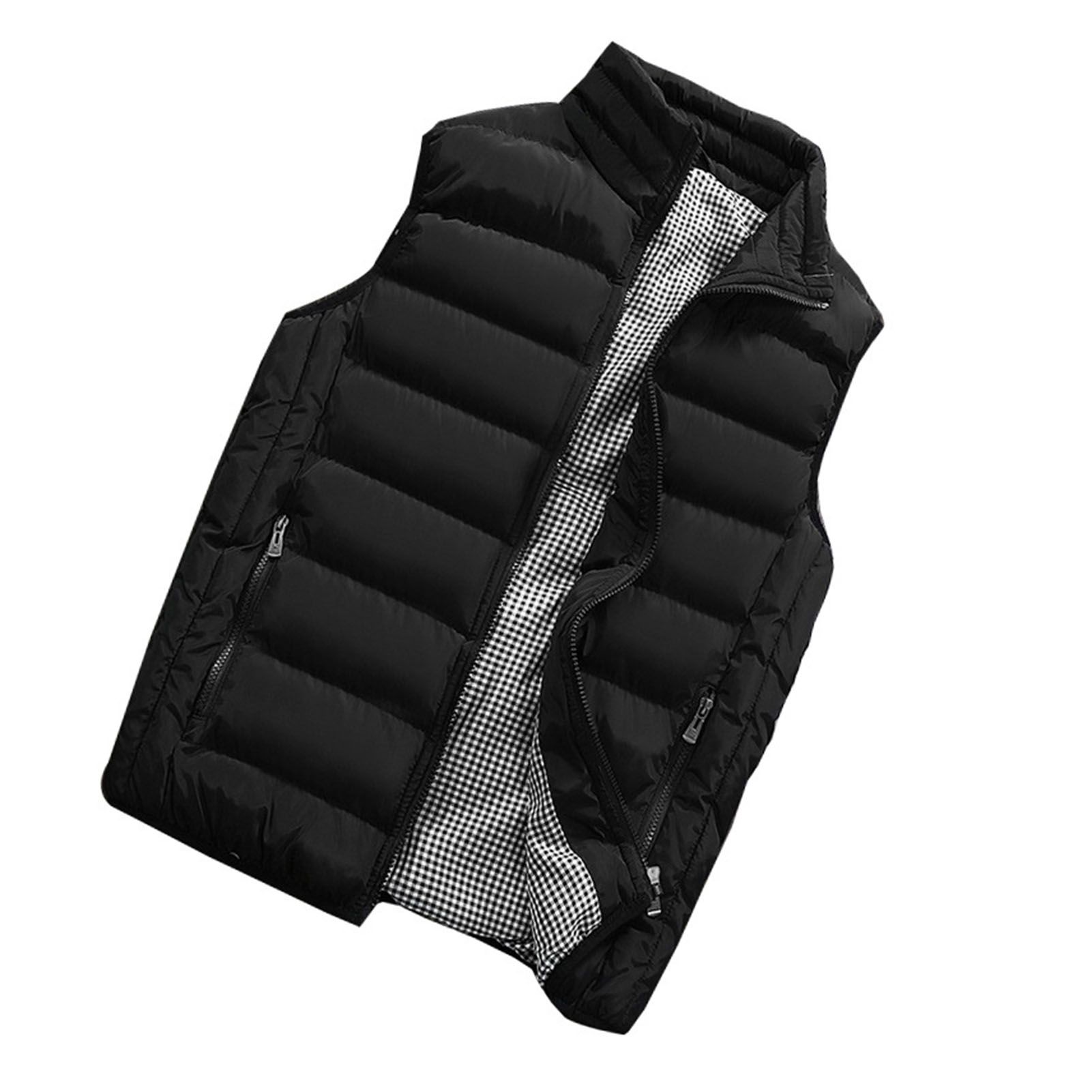 Winter Waistcoat Waterproof Stand Collar Winter Waistcoat