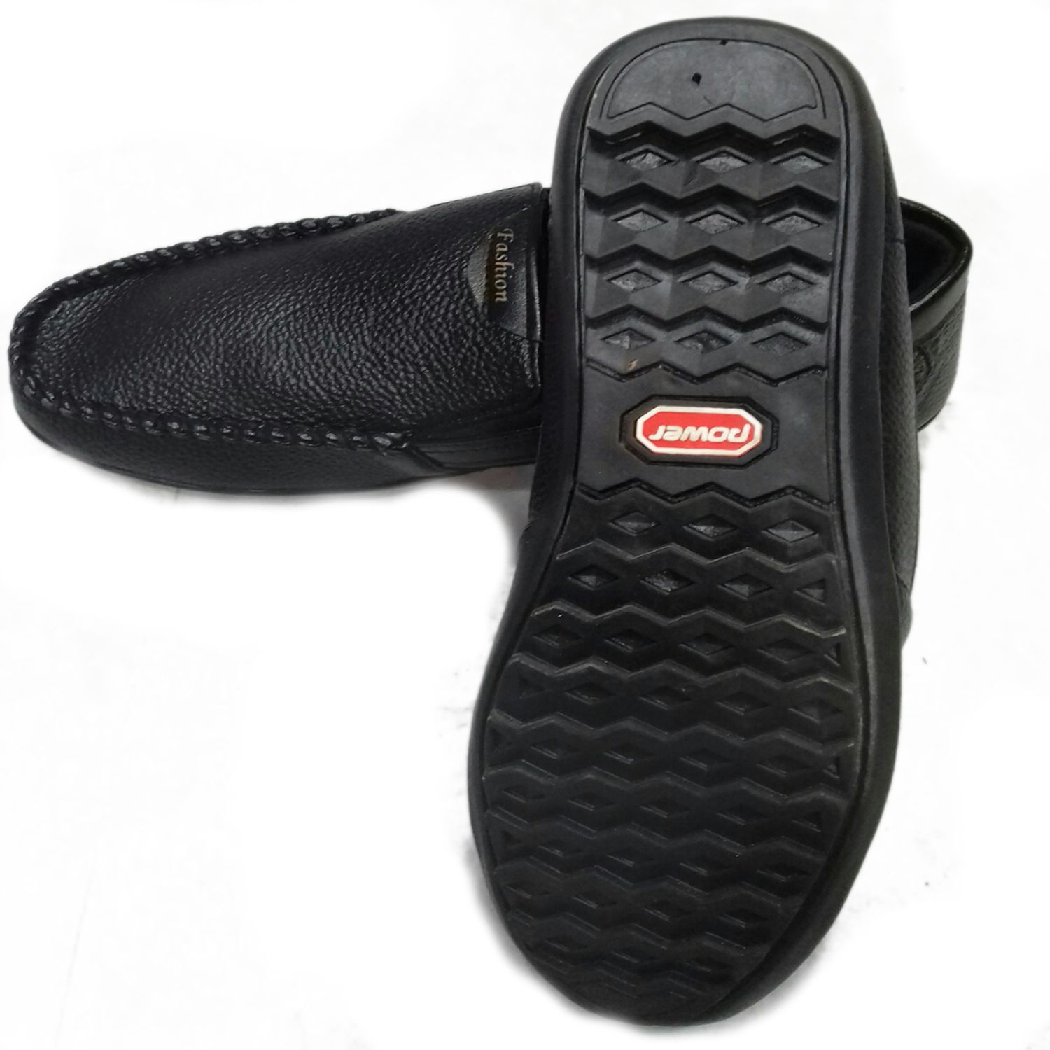 Black Fashionable Casual Loafers for Men