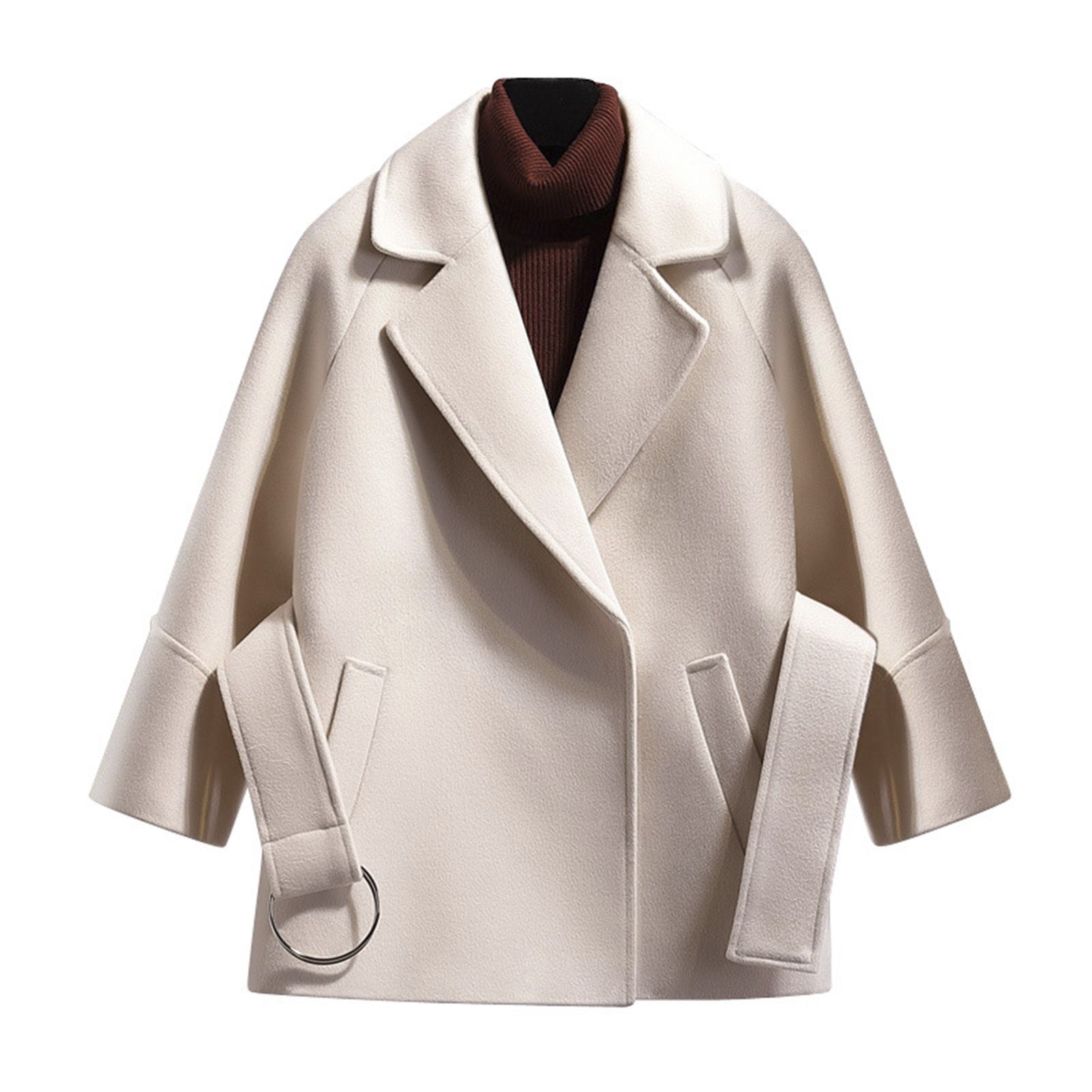 Jacket Sweet Casual Lace-up Women Coat