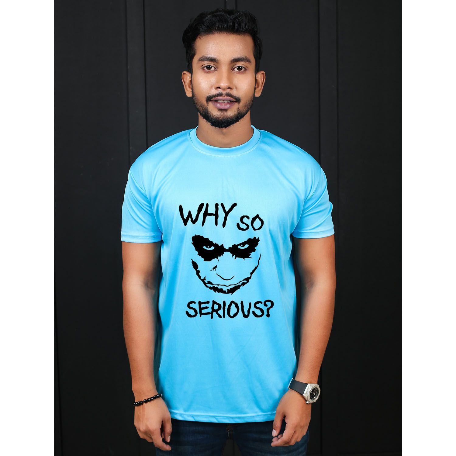Why So Serious Men's casual short sleeve T-shirt