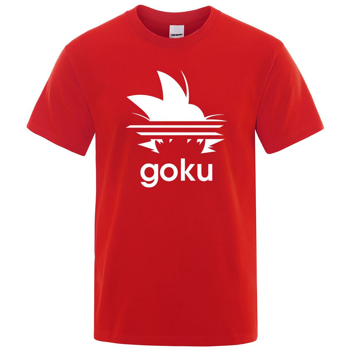 Summer Cotton Tops Men's T-Shirt Short Sleeve Cartoon Harajuku Men Streetwear O-neck Anime tee shirt Jnese Anime T Shirts