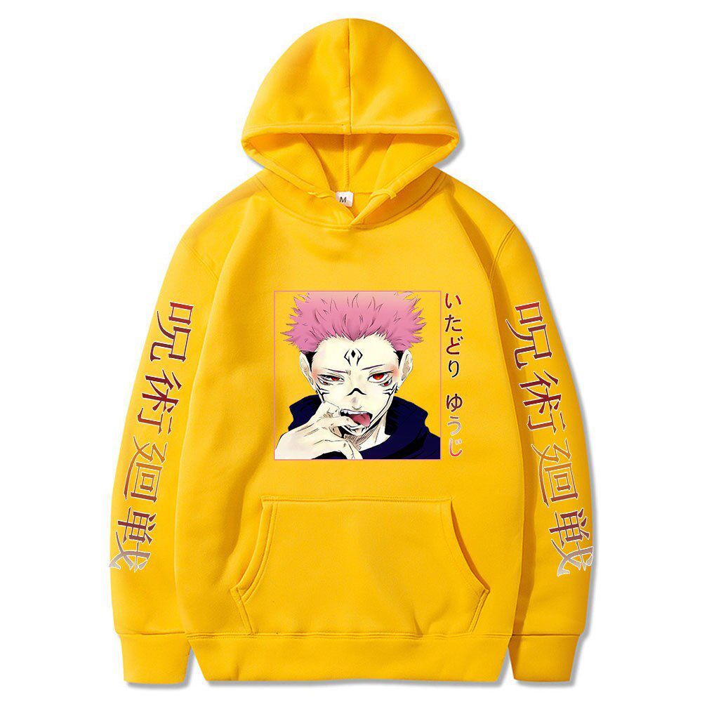 Jujutsu Kaisen 4XL Oversize Autumn Winter Loose Large Size Korean Style Sweatshirt