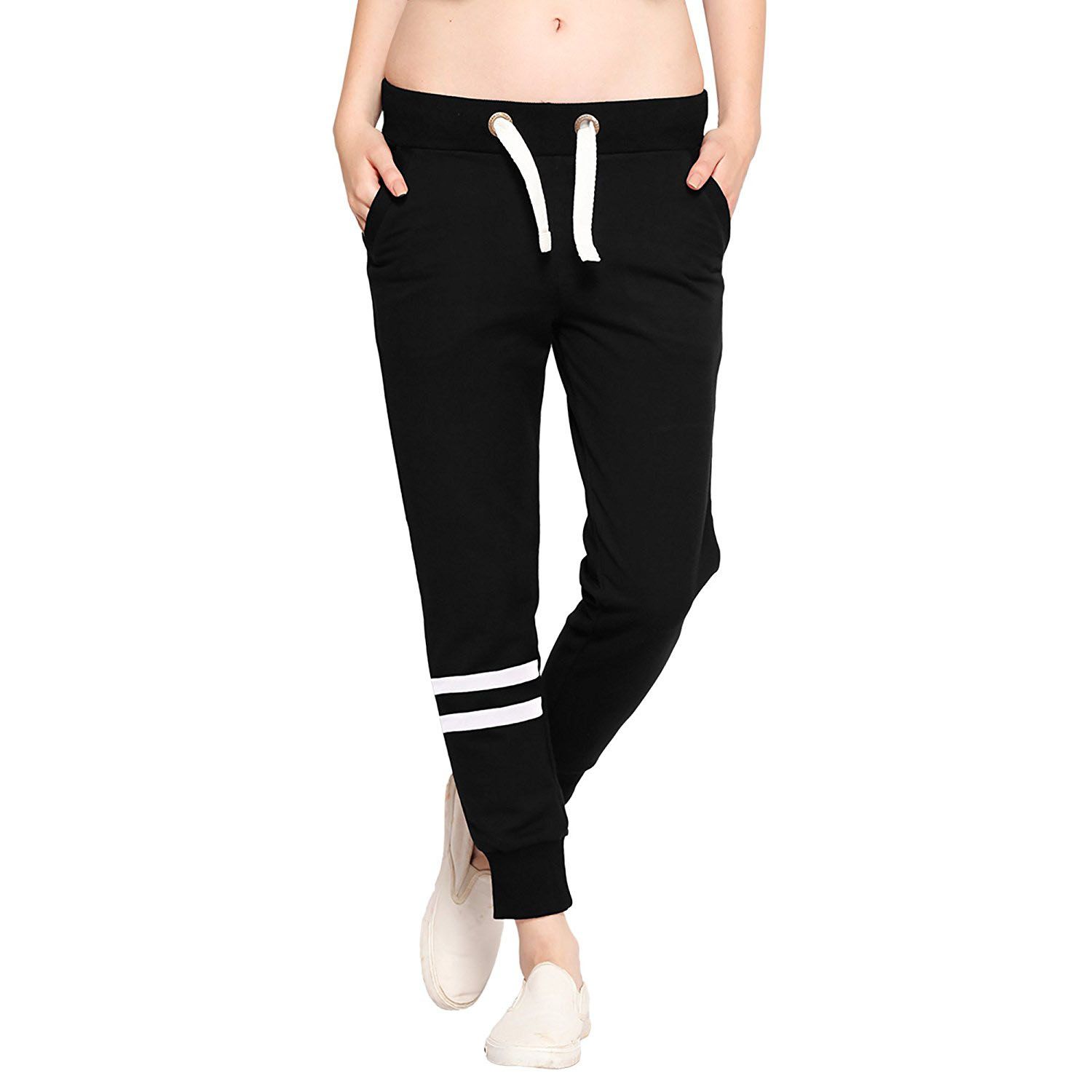 Regular Fit Casual Trousers for Women