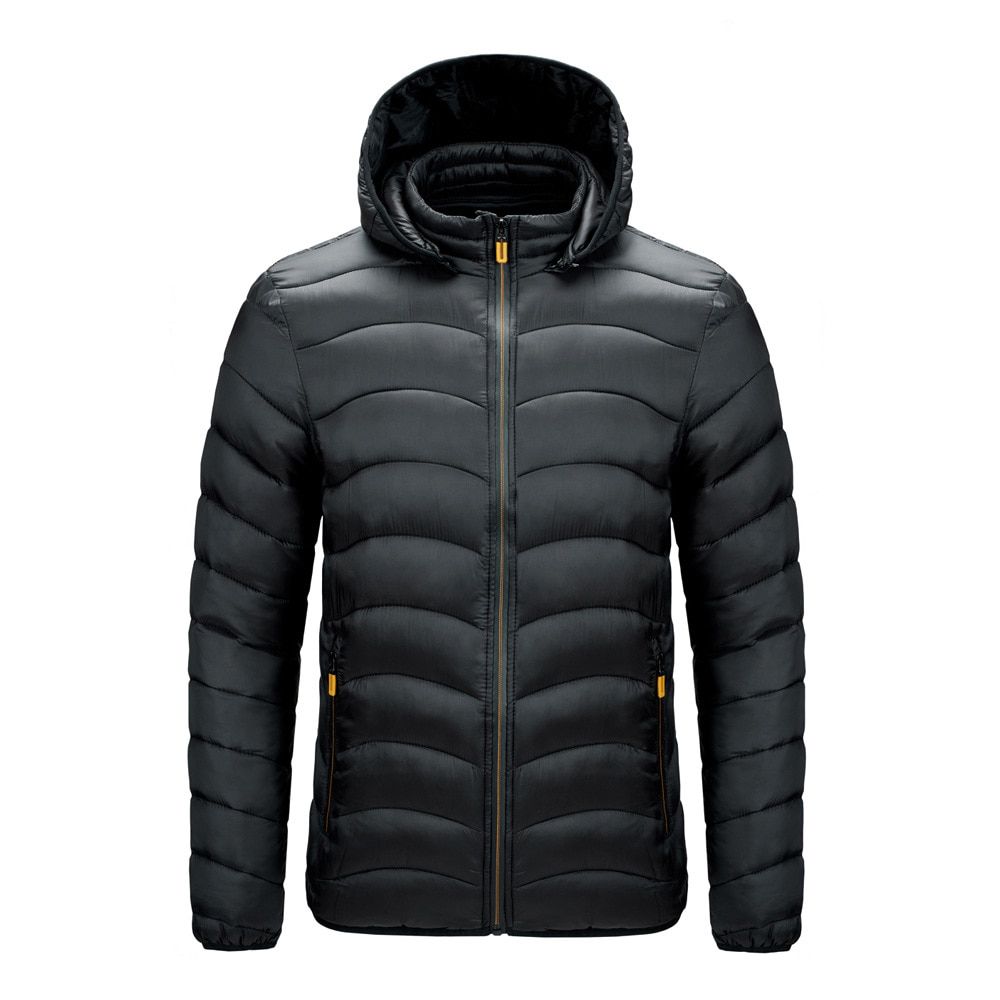 Men Waterproof  Winter Warm Jacket Men Autumn Outwear Thick Casual Fashion Hooded Parkas Coat Slim Parkas Jacket Men