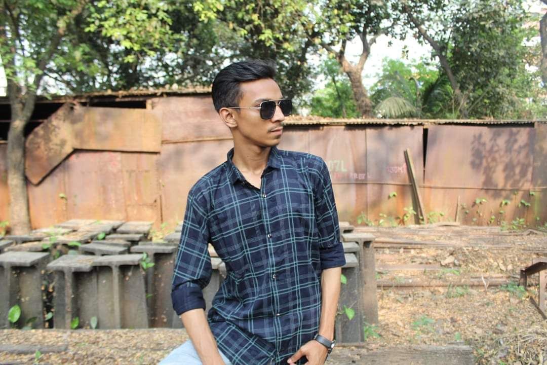 Men's Check Shirt 100% cotton