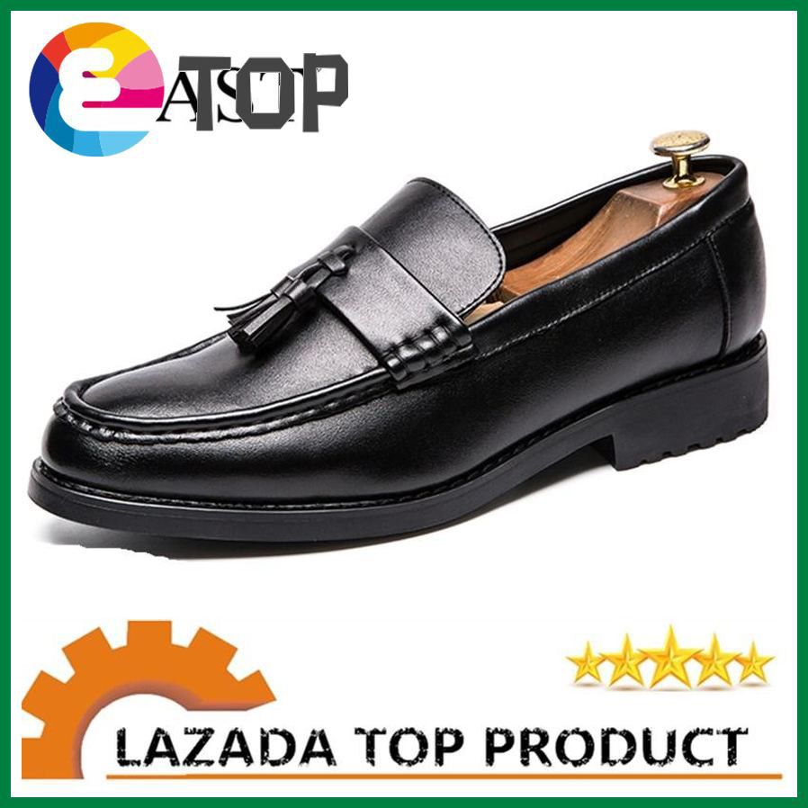 【ping】Men Dress Shoes Fashion Men Shoes Men Trend Bring Business Leather Shoes Casual Shoes【38-44】