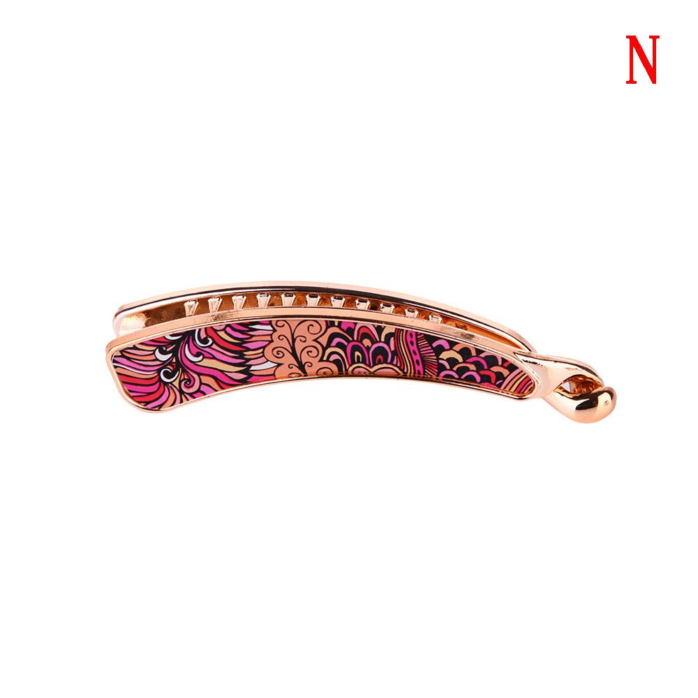 【BestGO】Hair Accessories Women Leopard Girls Banana clips Hair Clips Ponytail Holder Hairpins