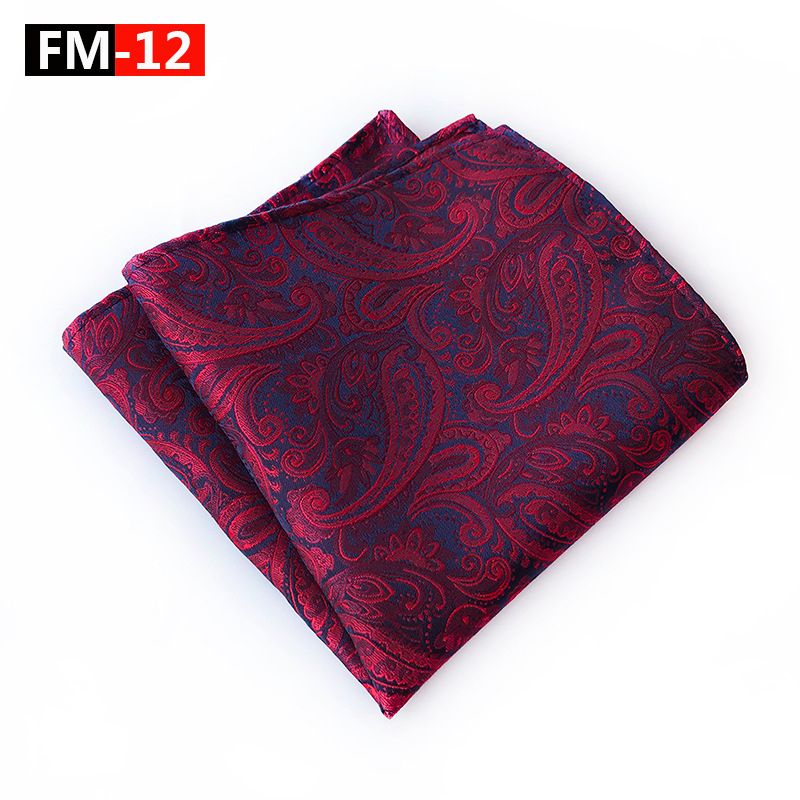 Loldeal Plain Polyester Pocket Square Elegant Men'S Suit Pocket Square Satin Handkerchief