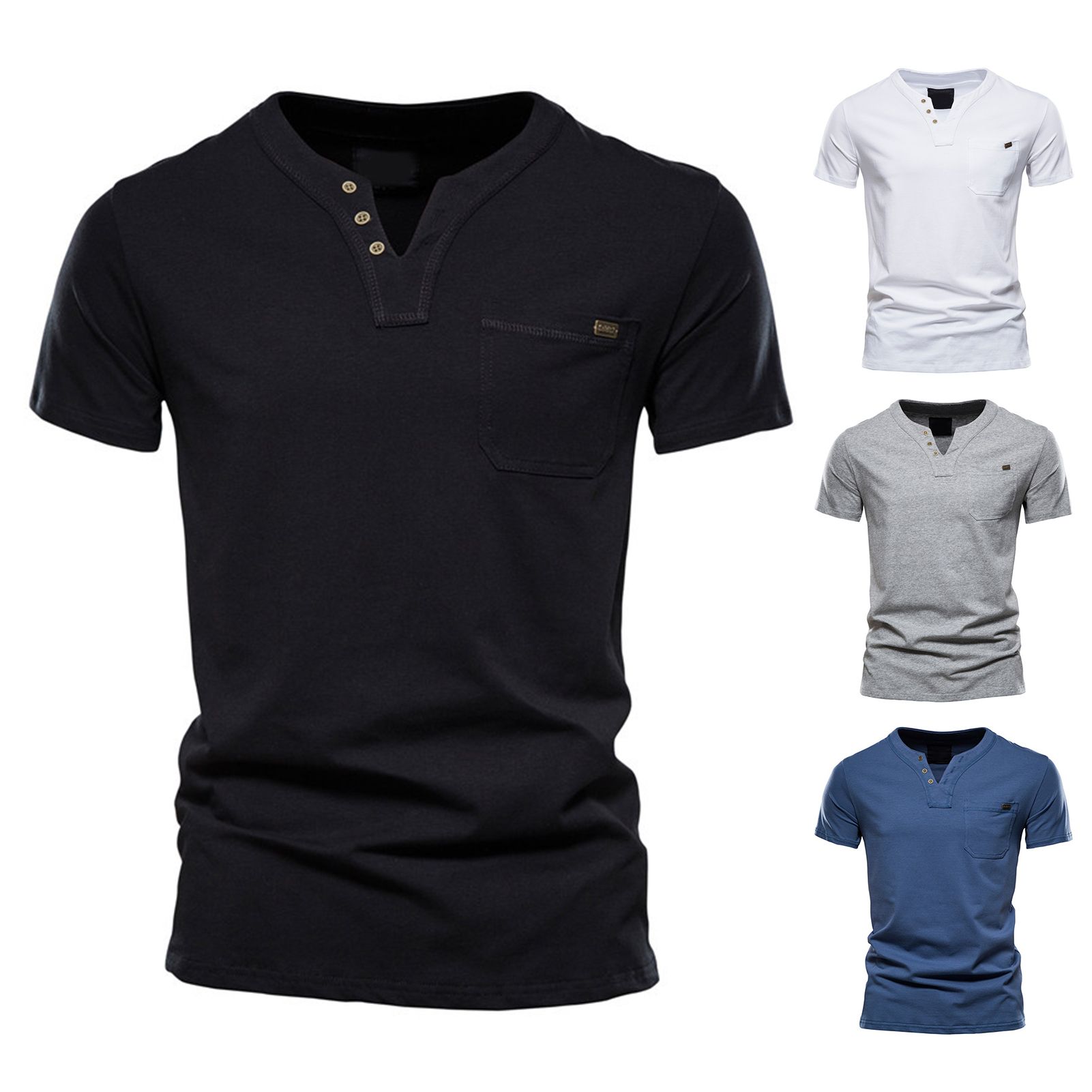 Summer Shirt Great Stitching Comforle Men Shirt