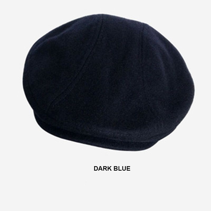 Male Plus Size Ivy Hat Big Man Head  Autumn And Winter Newsboy Cap Top Grade Linen Beret Caps M 56-58m L58-60cm XL 60-62 BLM212