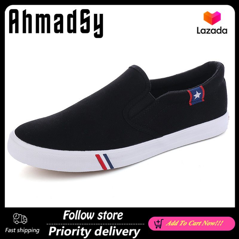Classic Slip-on Solid Color for Man and Women Shoes