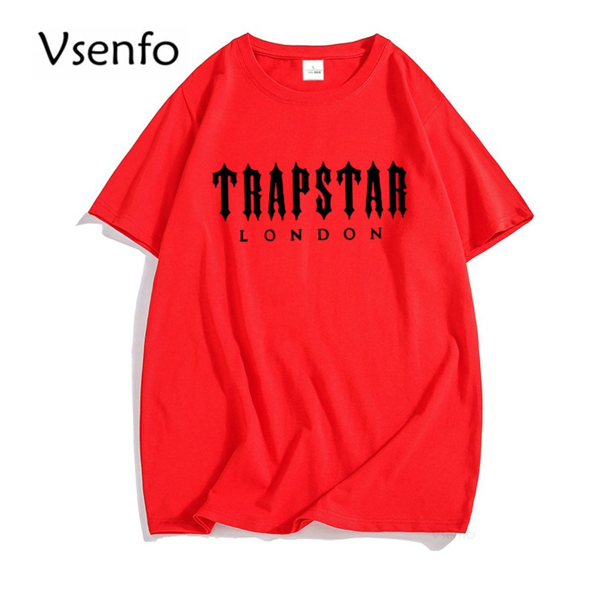 Brent Faiyaz Trapstar London Men T Shirt Cotton Short Sleeve Black Printed T-shirt Uni  Hop Streetwear Tee Shirt