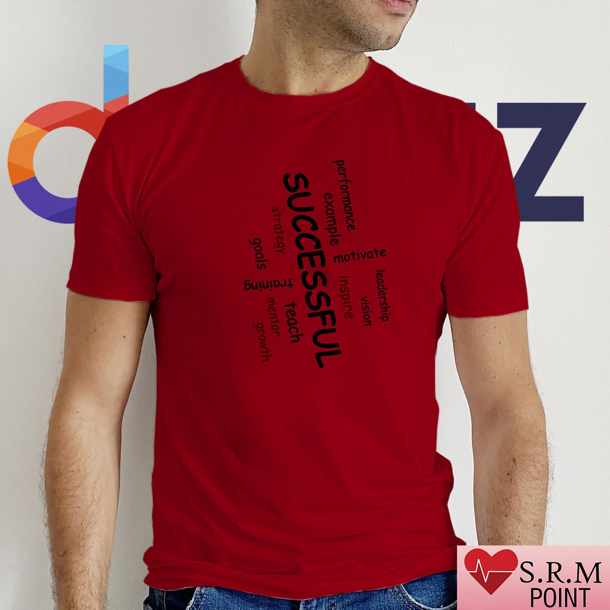 Successfull Digital print T Shirts White Tshirt plain Sublimation cotton pp T-Shirt For man