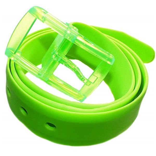 Silicone belt candy jelly belt For men