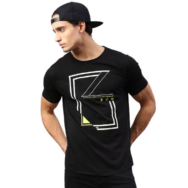 New Export cotton City Boy Trendy Half Sleeve T-Shirt For Men-Silver