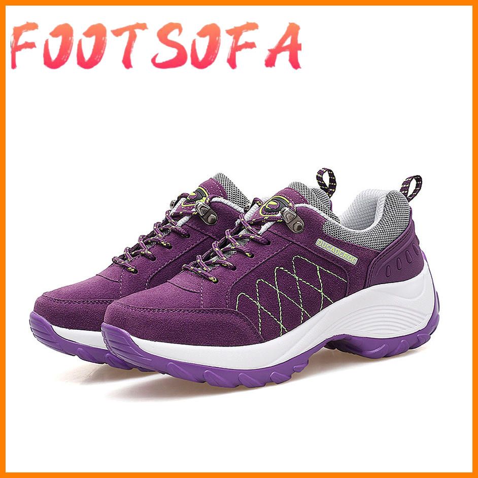 Trending Women Running Shoes Height Increase Lightweight Outdoor Walking Shoes Arch Support Female Sports Jogging Shoes Fitness