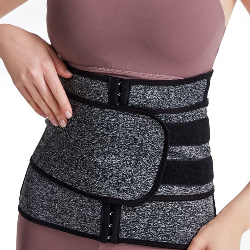 Women Sweat Shapewear Sauna Slimming Sheath Belly Corset Neoprene Waist Trainer Body Shaper Tummy Belt Workout Waist Shaper 6XL