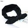 Women Yoga Elastic Cute Bow Hairband Turban Knotted Rabbit Hair Band Headband